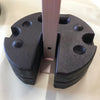 15kg Horse Shoe Weight Stacked
