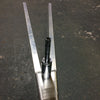 Drive on flag base