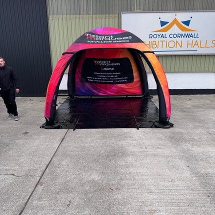 I-Dome Inflatable Tent, fully branded package, 3x3m, 4x4m & 6x6m