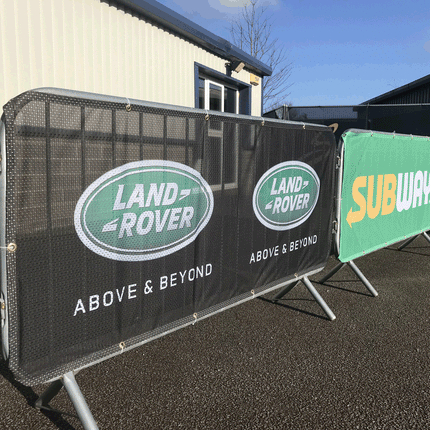 Crowd/Ped Barrier Covers