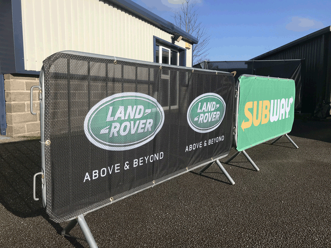 Crowd/Ped Barrier Covers