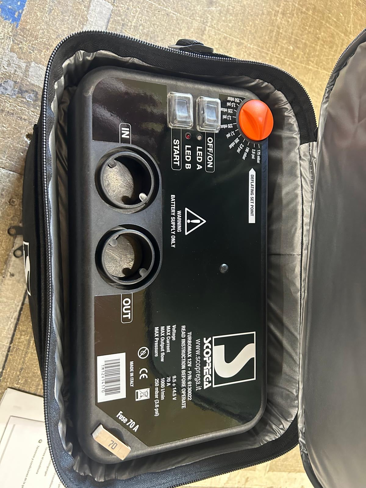No mains power needed