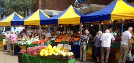 Ultra HD Market Stalls PVC or Polyester