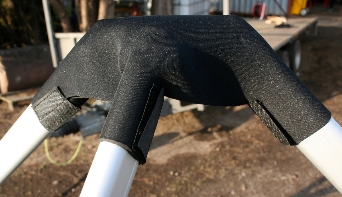 Neoprene jackets on every upper joint