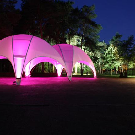 Crossover Dome Marquees, 6x6m & 8x8m