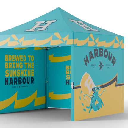 Ultra Heavy Duty Premium Uk Made Pop Up Gazebo - Branded