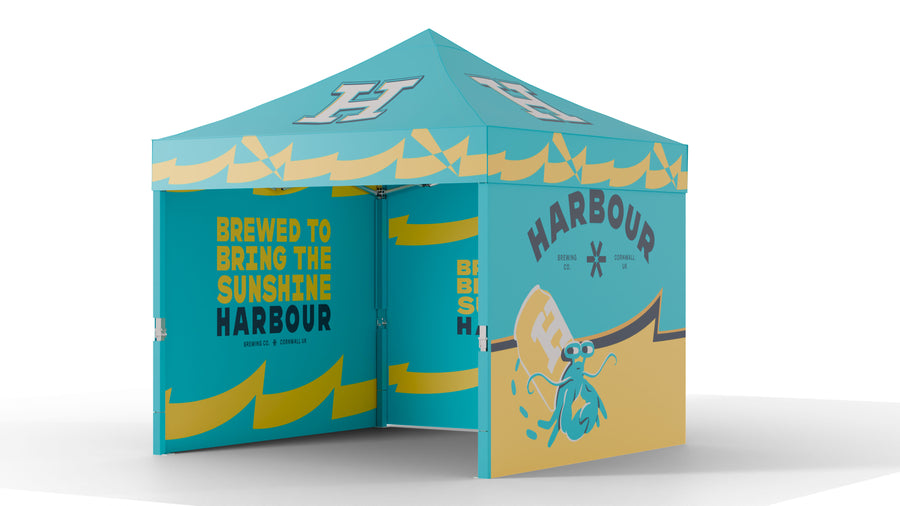 Ultra Heavy Duty Premium Uk Made Pop Up Gazebo - Branded