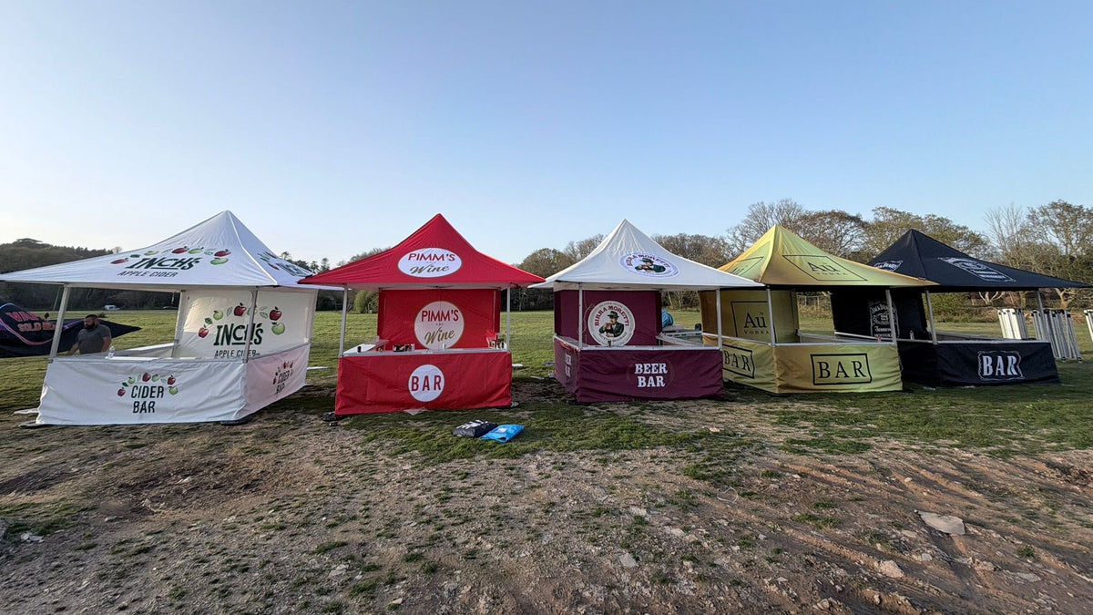 A bar you can put up in fifteen minutes.