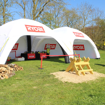 Crossover Dome Marquees, 6x6m & 8x8m