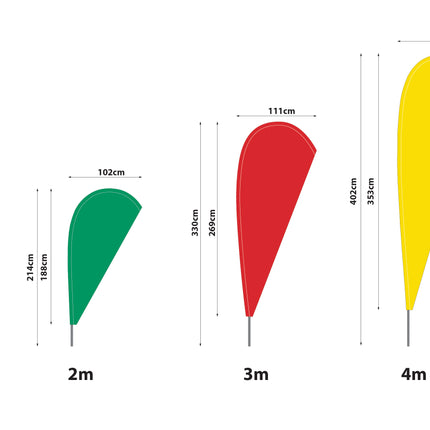 Teardrop Flags