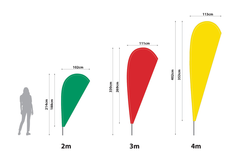 Teardrop Flags
