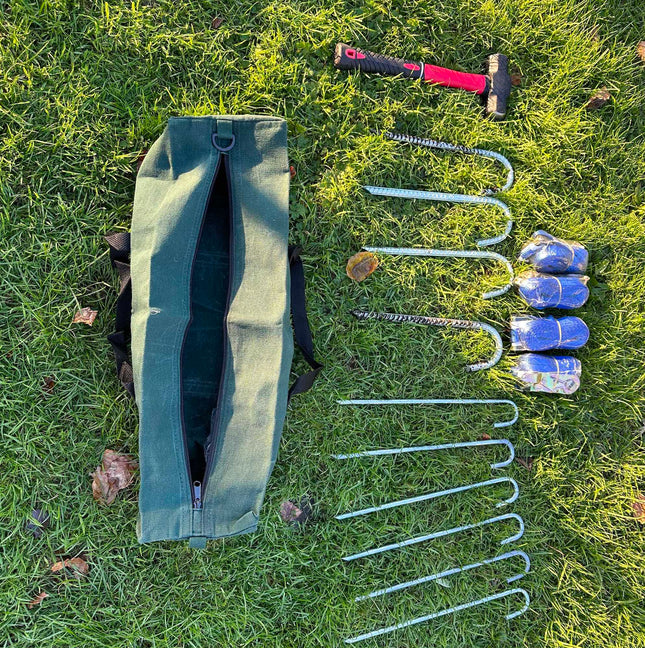 Guying set