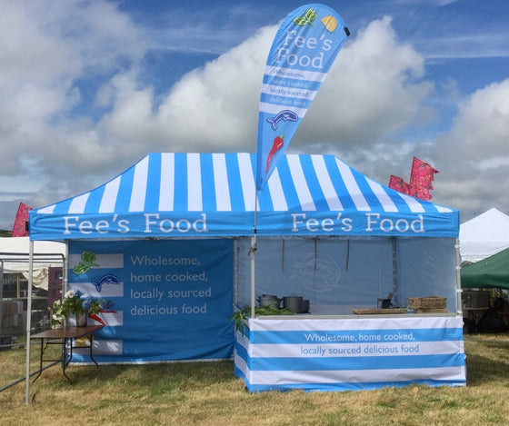 Printed 6x3m Bar/Merchandise Tent Package